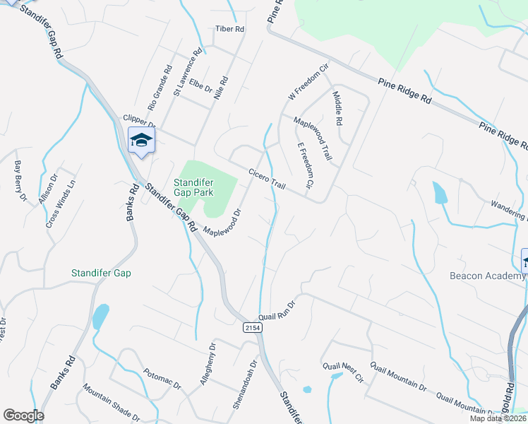 map of restaurants, bars, coffee shops, grocery stores, and more near 8644 Gable Crossing in Chattanooga