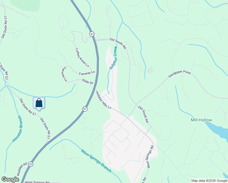 map of restaurants, bars, coffee shops, grocery stores, and more near 140 Bogey Loop in Counce
