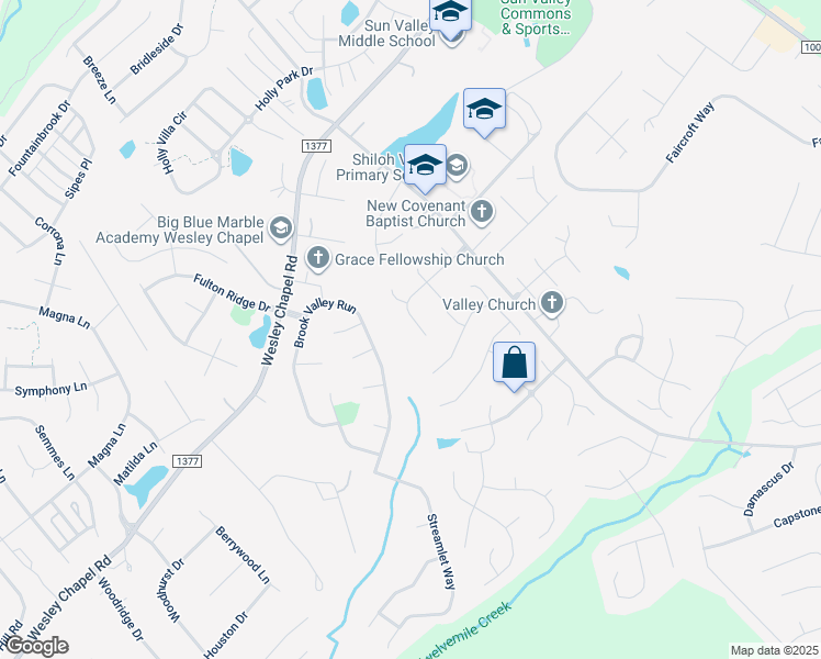 map of restaurants, bars, coffee shops, grocery stores, and more near 2109 Clover Bend Drive in Monroe