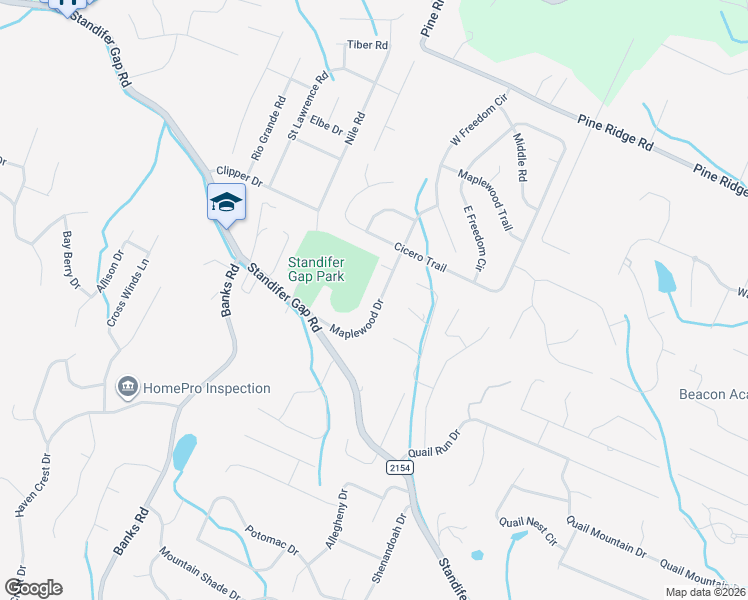 map of restaurants, bars, coffee shops, grocery stores, and more near 2421 Maplewood Drive in Chattanooga