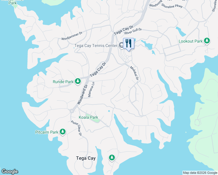 map of restaurants, bars, coffee shops, grocery stores, and more near 5063 Suwarrow Circle in Fort Mill