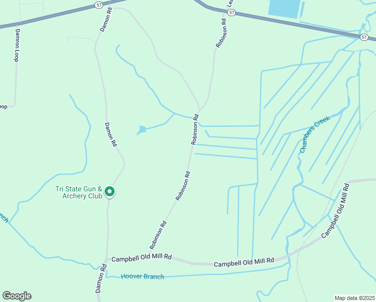 map of restaurants, bars, coffee shops, grocery stores, and more near 720 Robinson Road in Counce