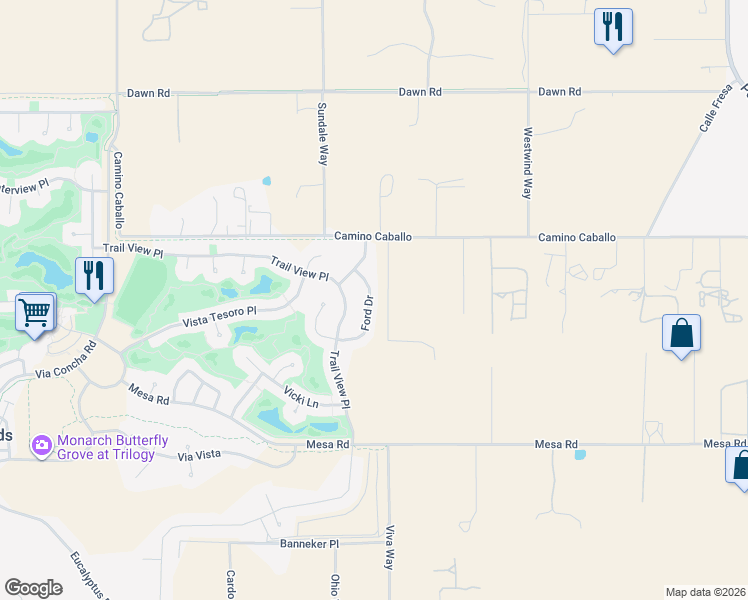 map of restaurants, bars, coffee shops, grocery stores, and more near 1061 Ford Drive in Nipomo