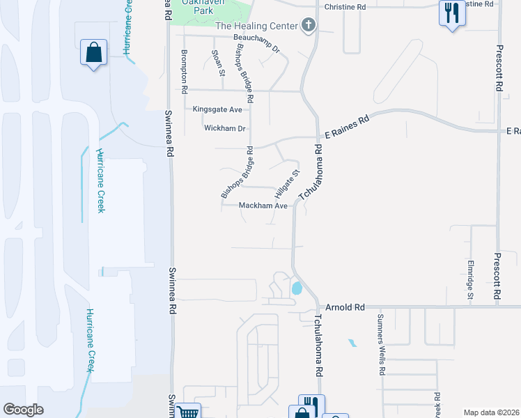 map of restaurants, bars, coffee shops, grocery stores, and more near 4261 Hillgate Cove in Memphis