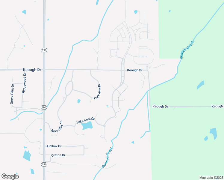 map of restaurants, bars, coffee shops, grocery stores, and more near 235 Greenbrier Lakes Boulevard in Piperton