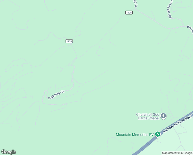 map of restaurants, bars, coffee shops, grocery stores, and more near 1515 Buck Ridge Drive in Murphy