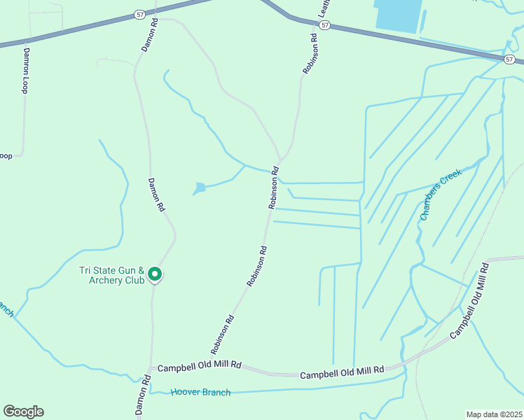 map of restaurants, bars, coffee shops, grocery stores, and more near 720 Robinson Road in Counce