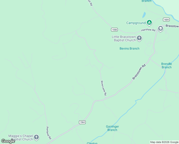 map of restaurants, bars, coffee shops, grocery stores, and more near 412 Rivercane Road in Brasstown
