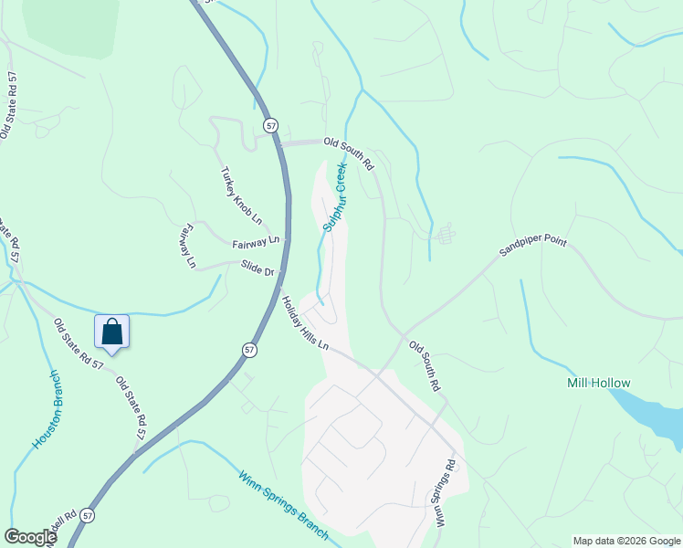 map of restaurants, bars, coffee shops, grocery stores, and more near 210 Ping Hill Cove in Counce