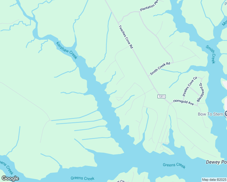 map of restaurants, bars, coffee shops, grocery stores, and more near 97 Serenity Circle in Oriental