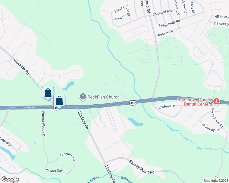 map of restaurants, bars, coffee shops, grocery stores, and more near 10225 Fayetteville Road in Raeford