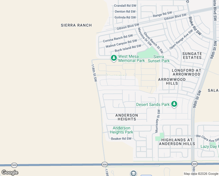 map of restaurants, bars, coffee shops, grocery stores, and more near 10747-10847 Maness Ln SW in Albuquerque