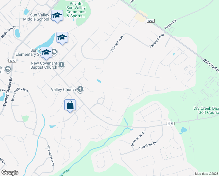 map of restaurants, bars, coffee shops, grocery stores, and more near 2914 Eagle View Lane in Monroe