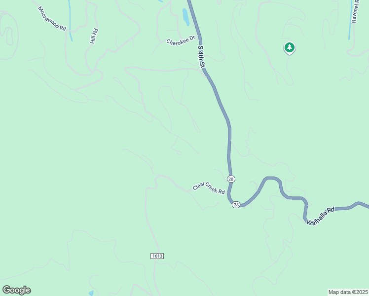 map of restaurants, bars, coffee shops, grocery stores, and more near 945 Brushy Face Road in Highlands