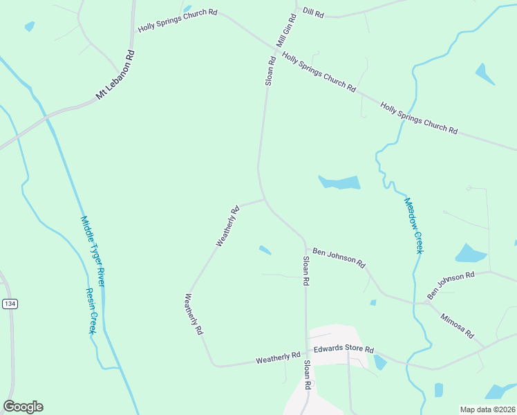 map of restaurants, bars, coffee shops, grocery stores, and more near 107 Weatherly Road in Inman