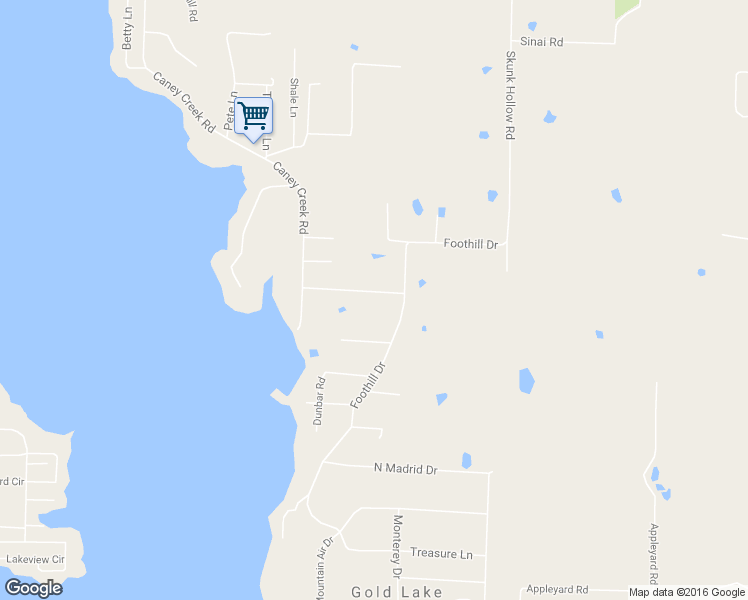 map of restaurants, bars, coffee shops, grocery stores, and more near 282 Caney Creek Road in Conway