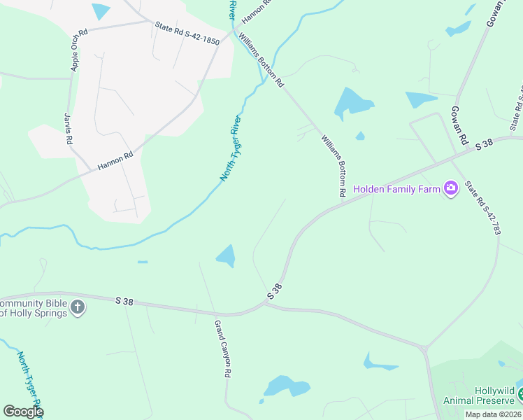 map of restaurants, bars, coffee shops, grocery stores, and more near 1065 Cross Country Lane in Inman
