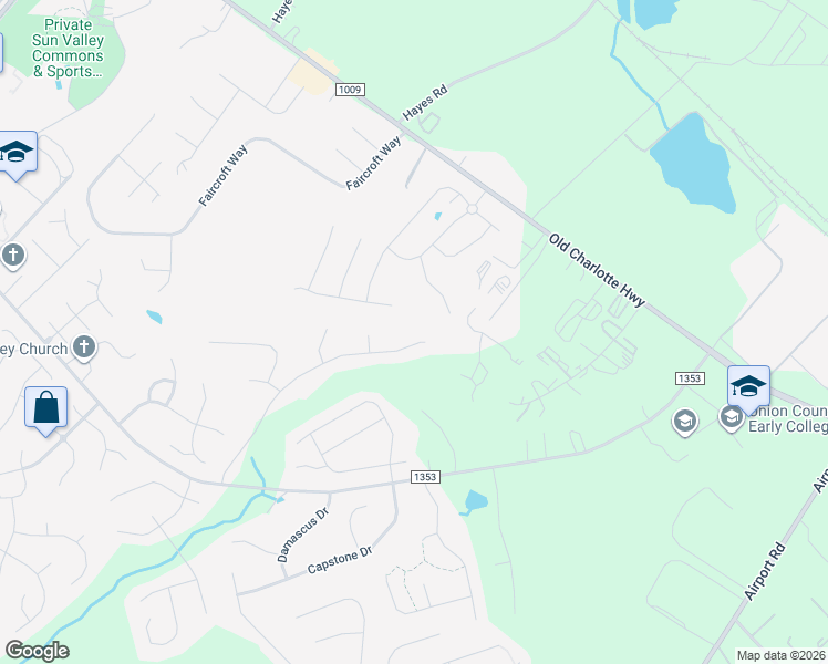 map of restaurants, bars, coffee shops, grocery stores, and more near 2611 Grayson Parkway in Monroe