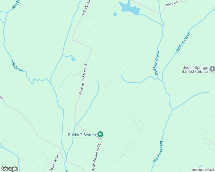 map of restaurants, bars, coffee shops, grocery stores, and more near 259 Old Bucks Pocket Road Southeast in Old Fort