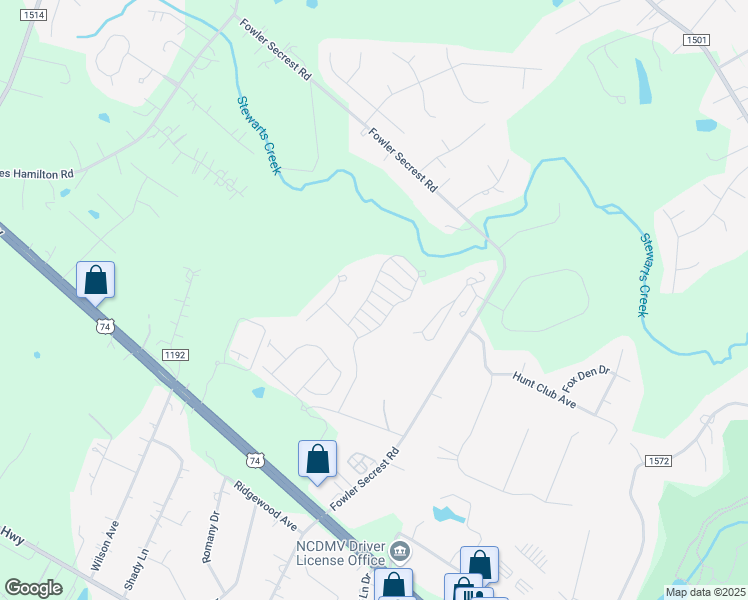 map of restaurants, bars, coffee shops, grocery stores, and more near 3329 Christopher Jacob Court in Monroe