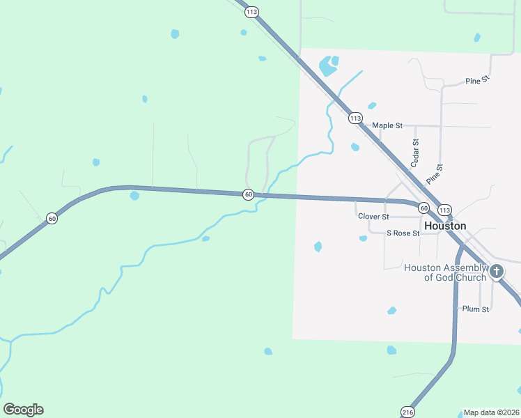 map of restaurants, bars, coffee shops, grocery stores, and more near 1959 Arkansas 60 in Houston