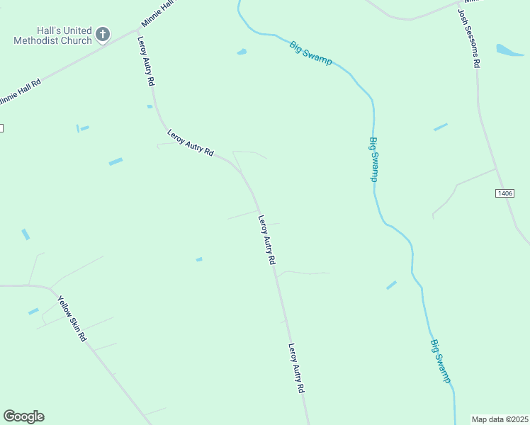 map of restaurants, bars, coffee shops, grocery stores, and more near 1662-1732 Leroy Autry Road in Autryville