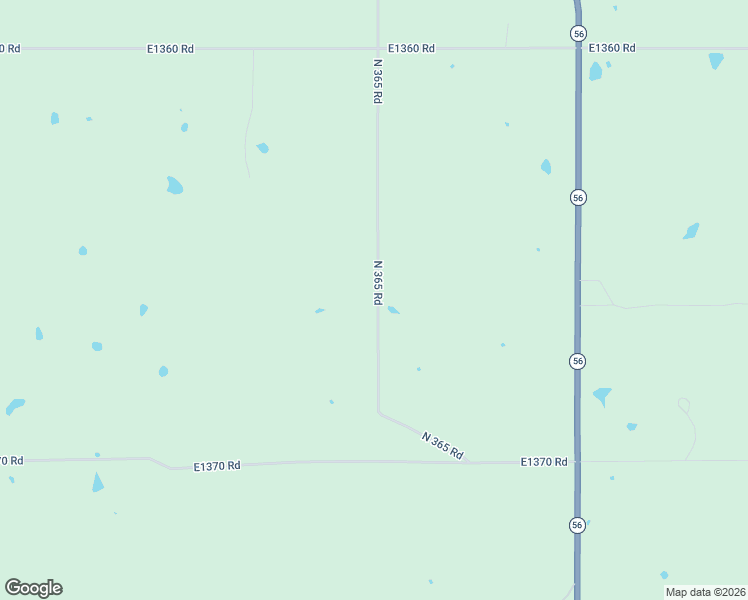 map of restaurants, bars, coffee shops, grocery stores, and more near 13660 North 365 Road in Holdenville