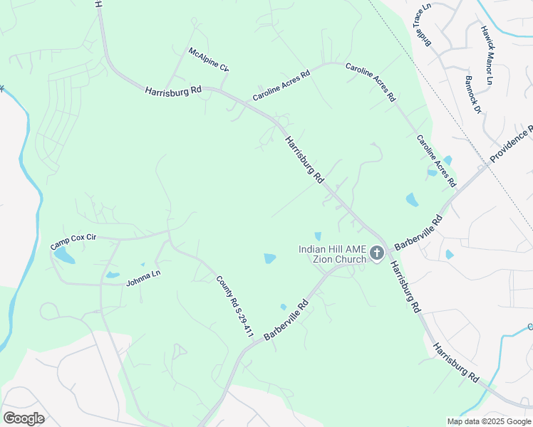 map of restaurants, bars, coffee shops, grocery stores, and more near 10888 Valley Hill Road in Indian Land