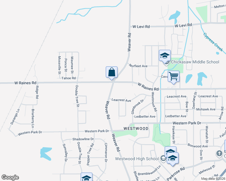 map of restaurants, bars, coffee shops, grocery stores, and more near in Memphis