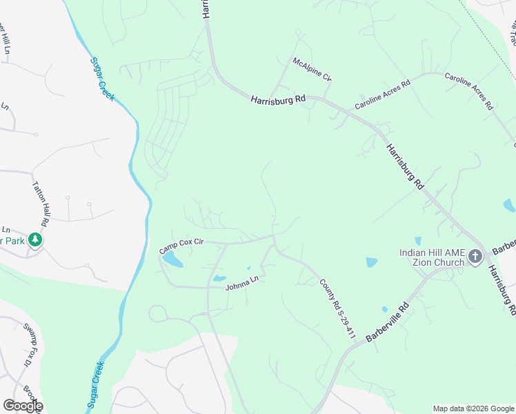 map of restaurants, bars, coffee shops, grocery stores, and more near 10800-10898 Pettus Farm Road in Fort Mill