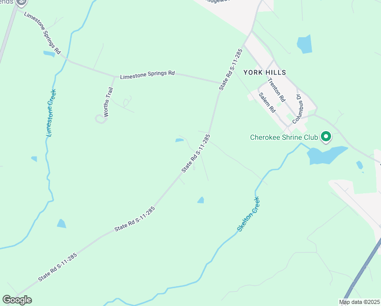 map of restaurants, bars, coffee shops, grocery stores, and more near 986-1016 State Road S-11-285 in Gaffney