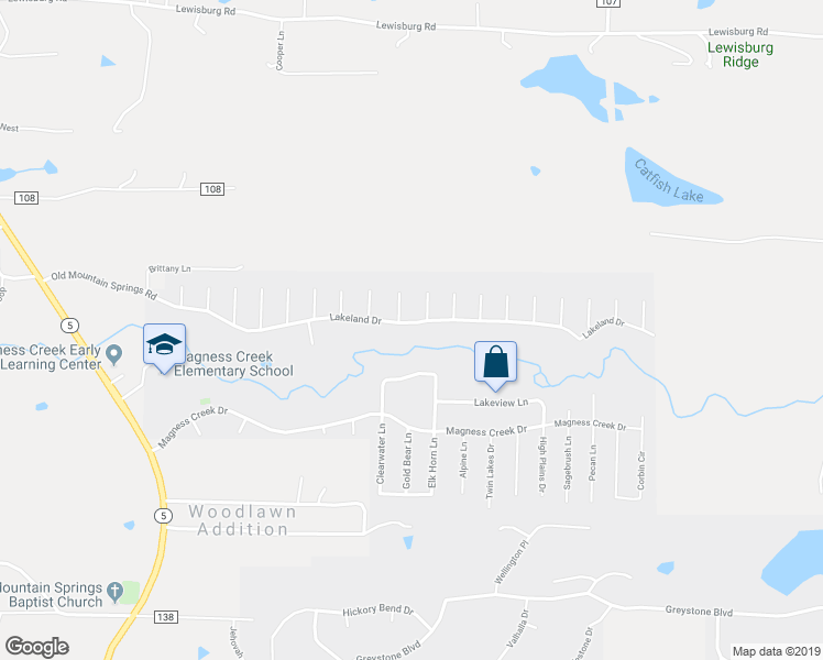 map of restaurants, bars, coffee shops, grocery stores, and more near 76 Lakeland Drive in Cabot