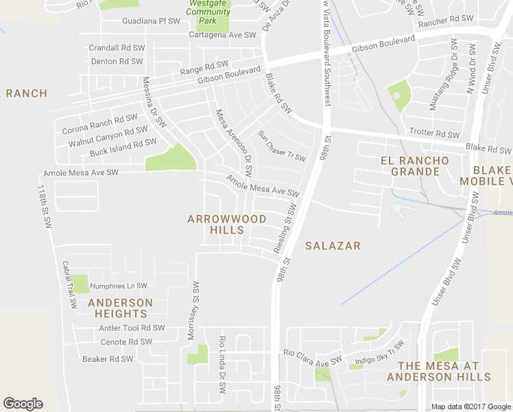 map of restaurants, bars, coffee shops, grocery stores, and more near 9923 Pinot Noir Avenue Southwest in Albuquerque