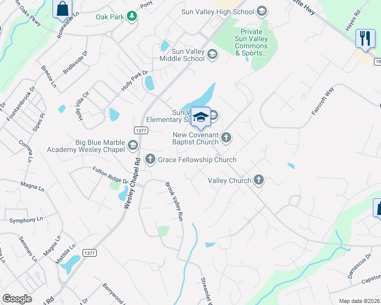map of restaurants, bars, coffee shops, grocery stores, and more near 104 Lenox Lane in Monroe