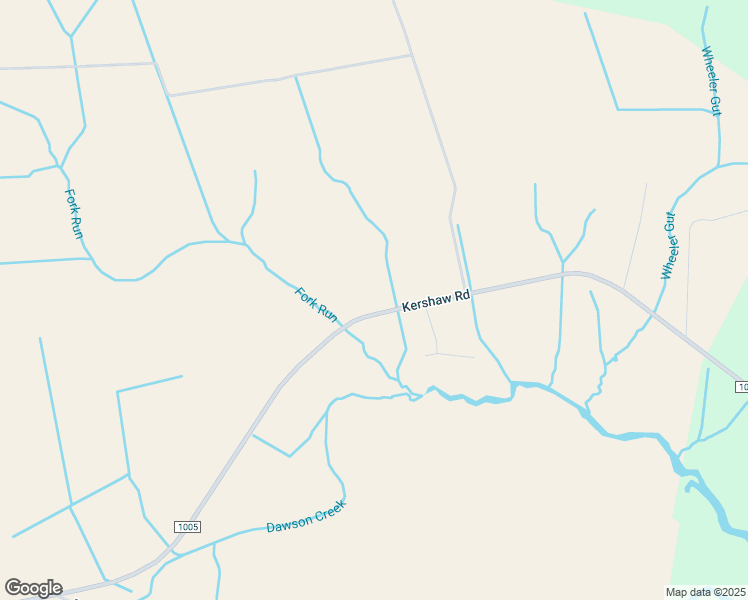 map of restaurants, bars, coffee shops, grocery stores, and more near 6175 Kershaw Road in Oriental