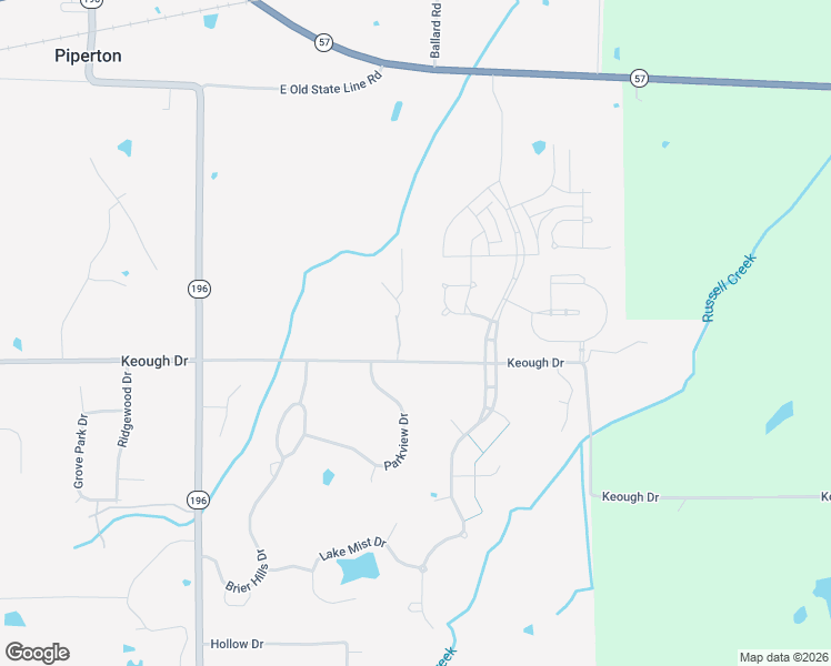 map of restaurants, bars, coffee shops, grocery stores, and more near 125 Hunters Rest Lane in Piperton