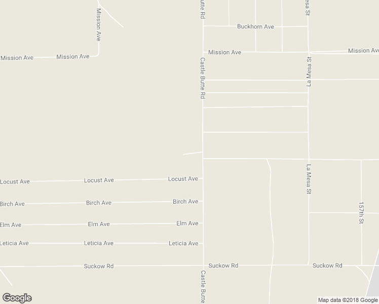 map of restaurants, bars, coffee shops, grocery stores, and more near 18100 Castle Butte Road in Kern County