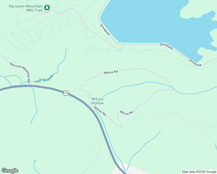 map of restaurants, bars, coffee shops, grocery stores, and more near 420 Wilcox Road in Chattanooga