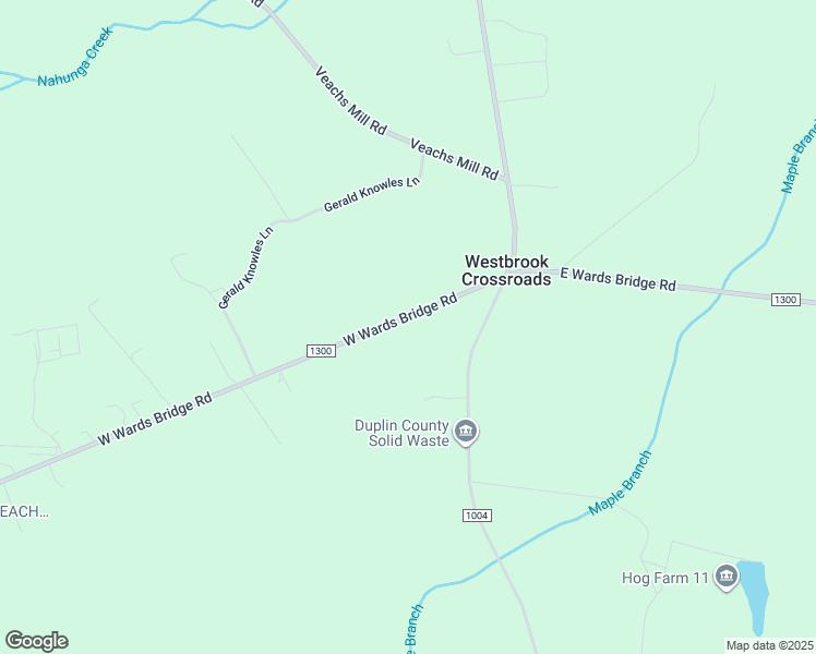 map of restaurants, bars, coffee shops, grocery stores, and more near 2658 West Wards Bridge Road in Warsaw