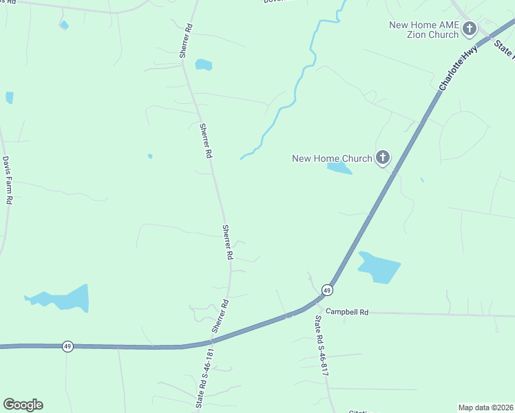map of restaurants, bars, coffee shops, grocery stores, and more near 1409 Sherrer Road in York
