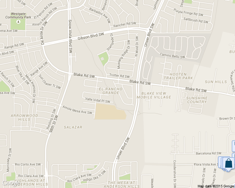 map of restaurants, bars, coffee shops, grocery stores, and more near 2755 Butch Cassidy Drive Southwest in Albuquerque