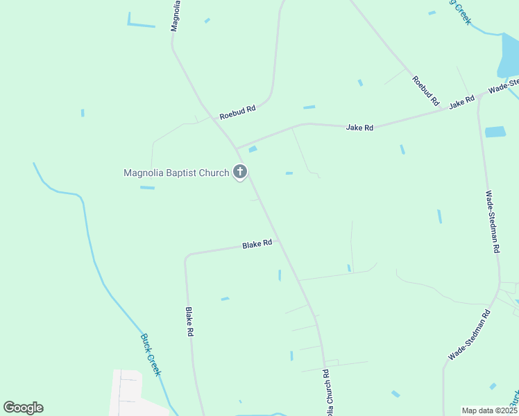 map of restaurants, bars, coffee shops, grocery stores, and more near 971 Magnolia Church Road in Stedman