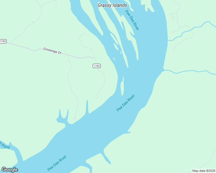 map of restaurants, bars, coffee shops, grocery stores, and more near State Road 1743 in Lilesville