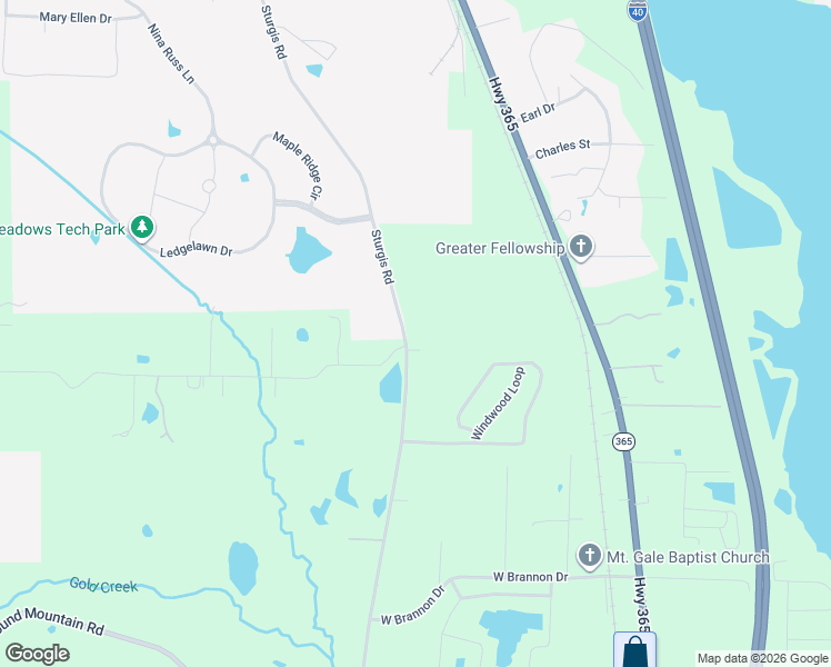 map of restaurants, bars, coffee shops, grocery stores, and more near 203 Sturgis Road in Conway