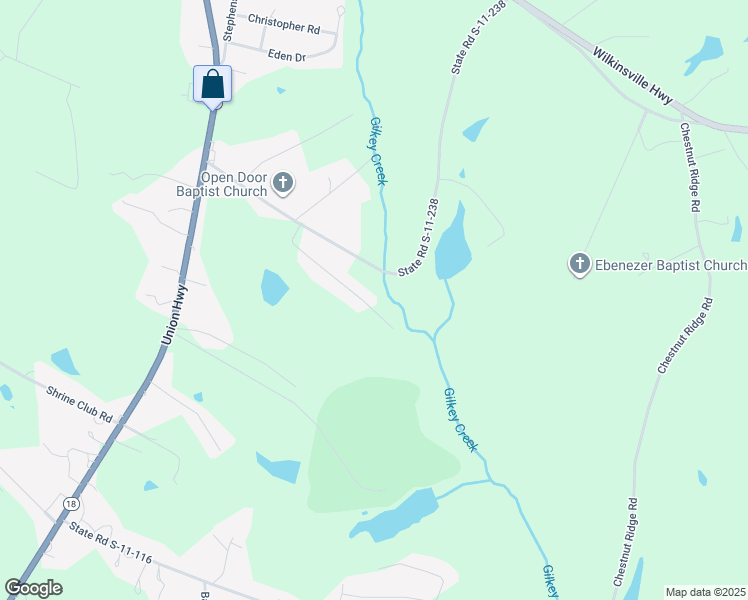 map of restaurants, bars, coffee shops, grocery stores, and more near 177 Tumbleweed Drive in Gaffney