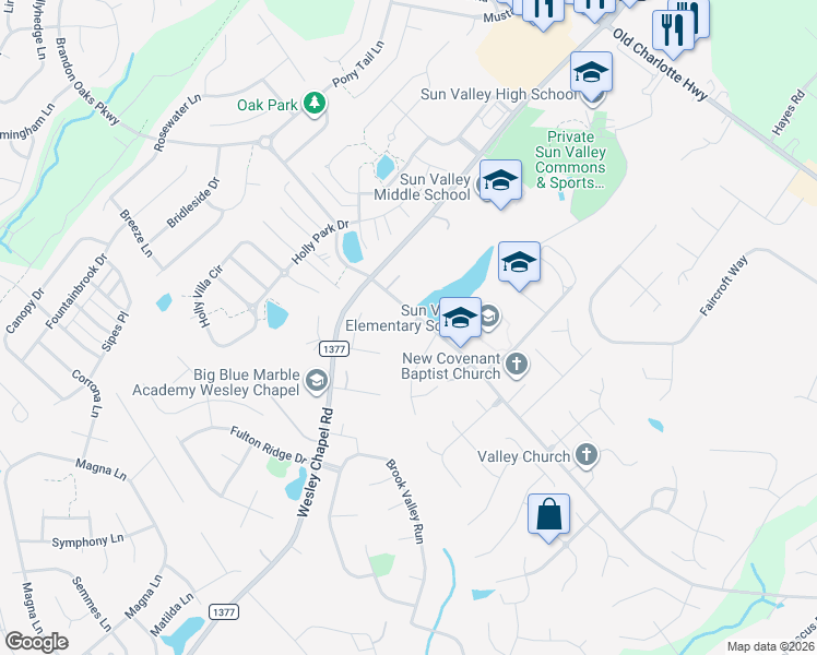 map of restaurants, bars, coffee shops, grocery stores, and more near 108 Sidney Court in Monroe