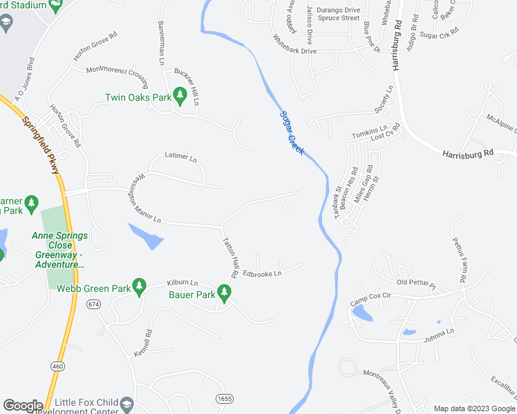 map of restaurants, bars, coffee shops, grocery stores, and more near 2202 Tatton Hall Road in Fort Mill