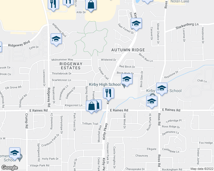 map of restaurants, bars, coffee shops, grocery stores, and more near in Memphis