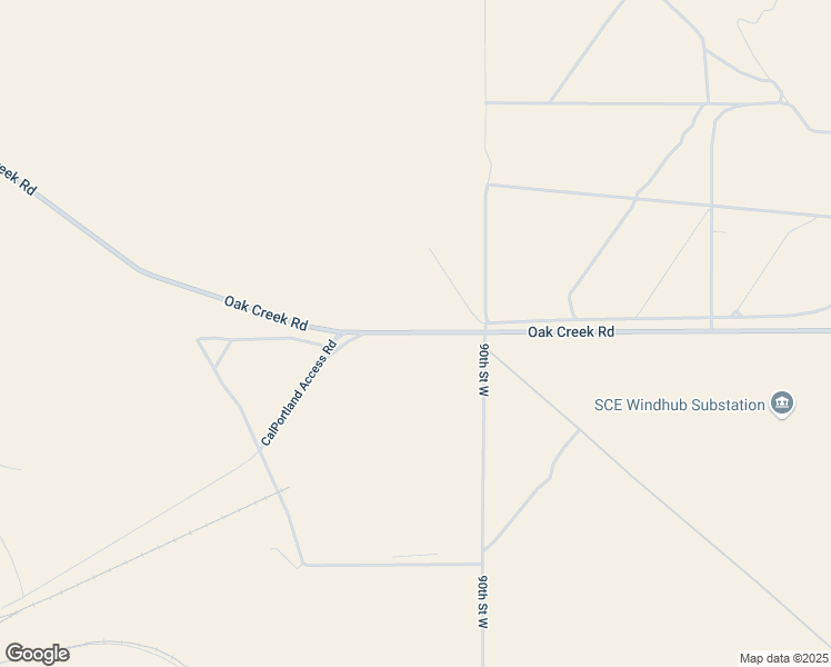 map of restaurants, bars, coffee shops, grocery stores, and more near 9350 Oak Creek Road in Mojave