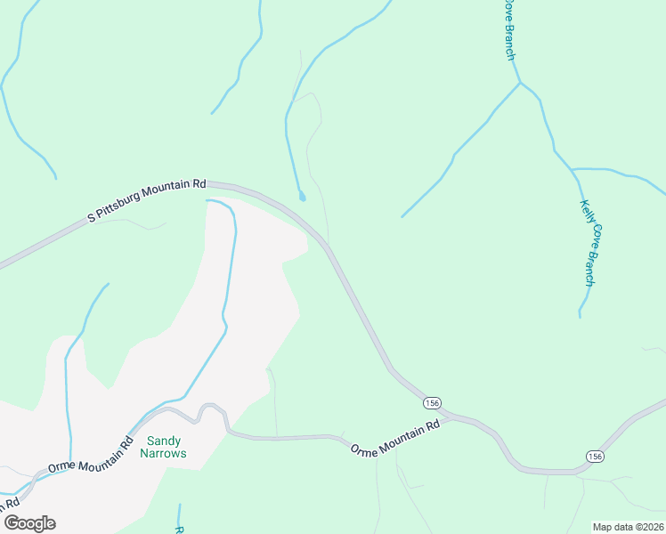 map of restaurants, bars, coffee shops, grocery stores, and more near 6059 South Pittsburg Mountain Road in South Pittsburg